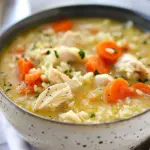 Easy Chicken and Rice Soup