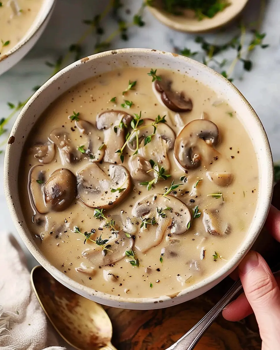 Creamy Mushroom Soup: The Best Cozy Recipe for Home Cooks