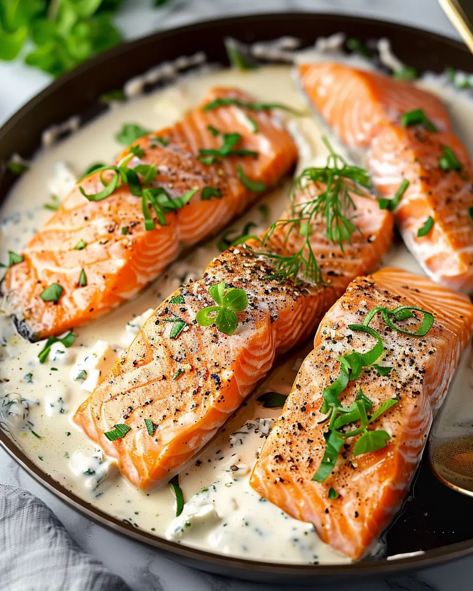 Boursin Salmon: Easy Recipe with Turkey Bacon Twist