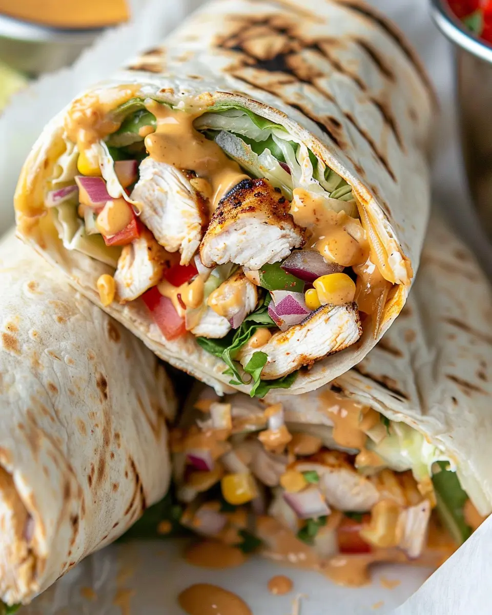 Chipotle Ranch Grilled Chicken Burrito: Easy &amp; Flavorful Recipe