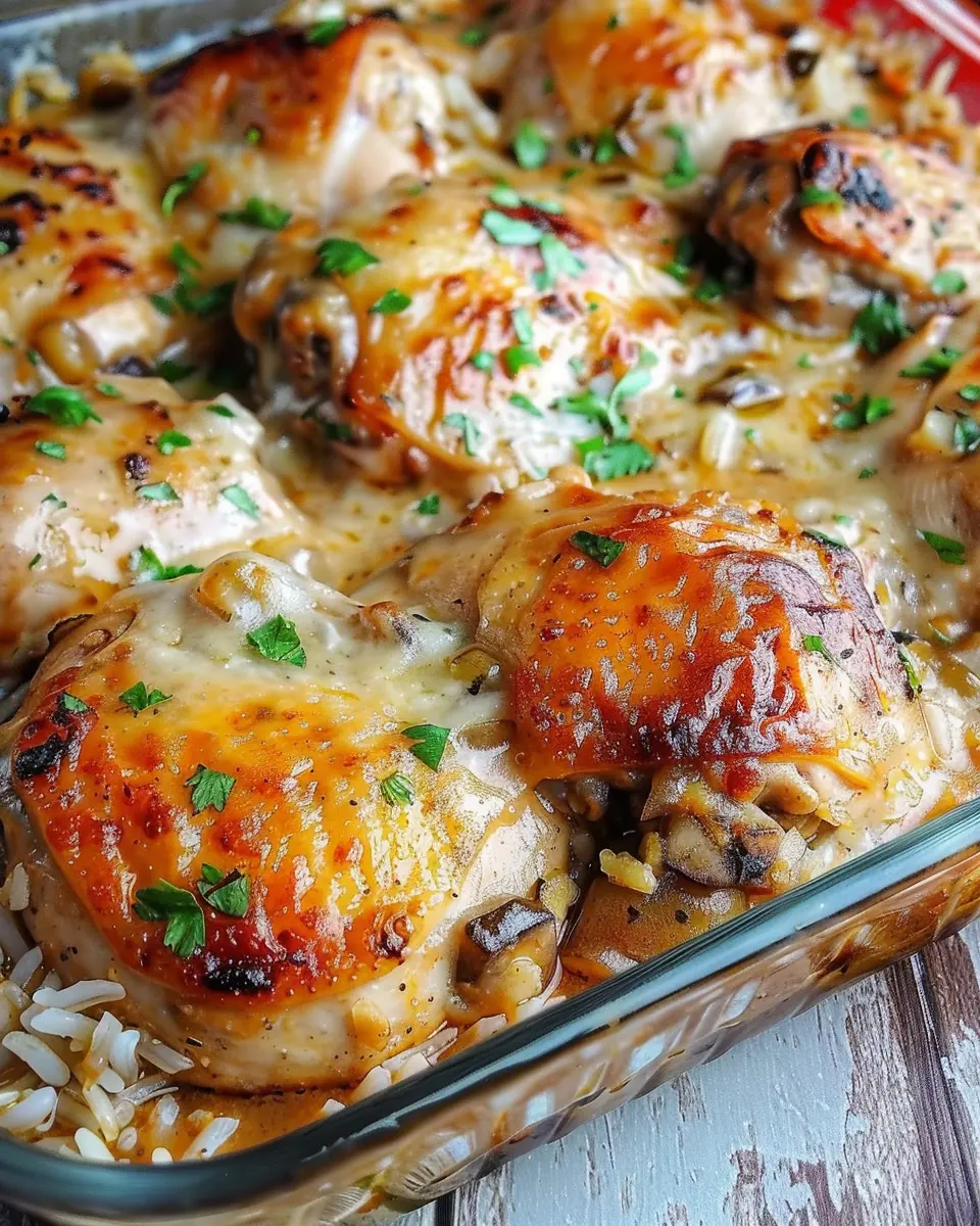 Smothered chicken with rice: Indulgent comfort food made easy
