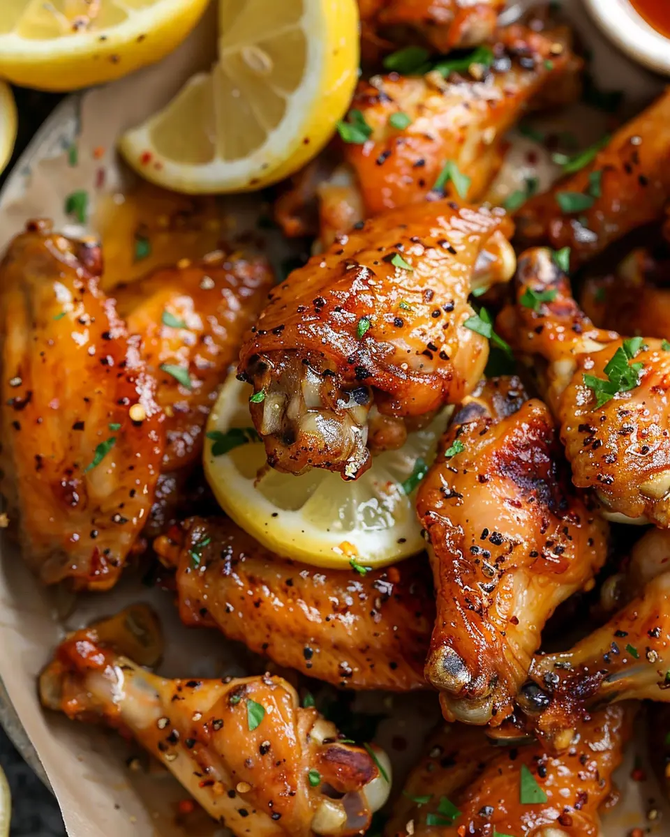 Honey Lemon Pepper Wings: The Best Sweet and Zesty Delight