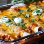 Easy Cheesy Ground Beef Enchiladas