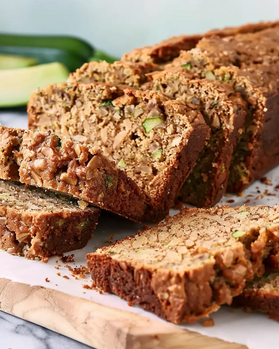 Zucchini Bread Made Easy: Moist and Flavorful with Turkey Bacon