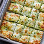 Cheesy Zucchini Breadsticks