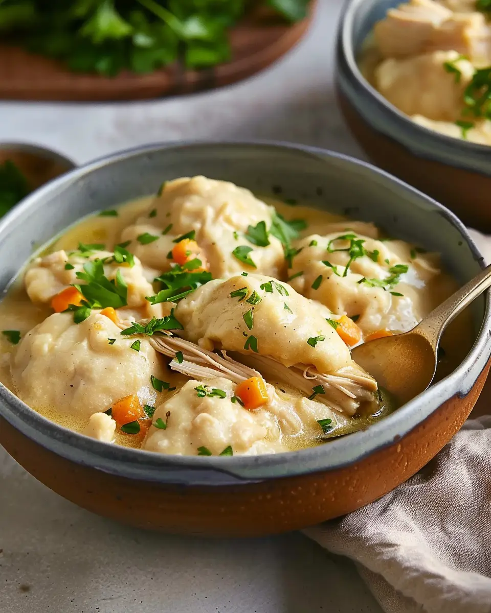 Slow Cooker Chicken and Dumplings: Easy Comfort Food Delight