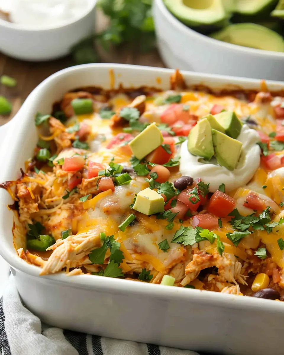 Southwest Chicken Casserole: Easy &amp; Delicious Comfort Food Recipe