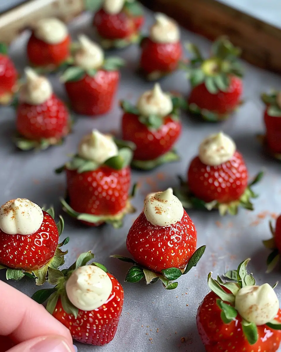 Deviled Strawberries: The Best Guilt-Free Treats with Turkey Bacon