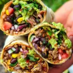 10-Minute Vegan Burrito Wraps