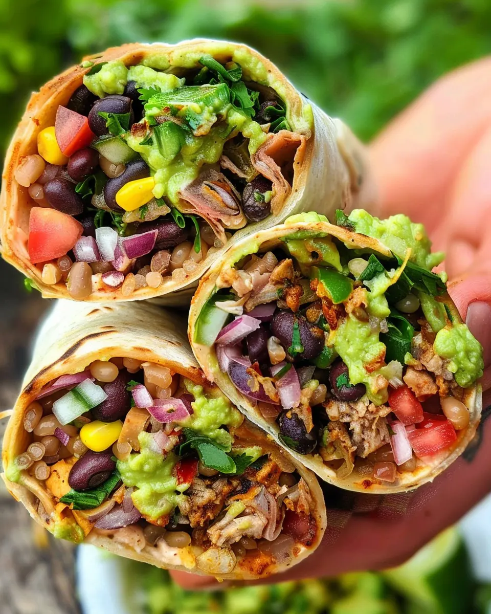 10-Minute Vegan Burrito Wraps: Easy and Flavor-Packed Delight