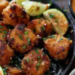 Crispy Bang Bang Salmon Bites