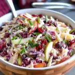 Apple Cranberry Coleslaw
