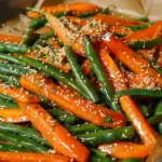 Honey Glazed Carrots & Green Beans