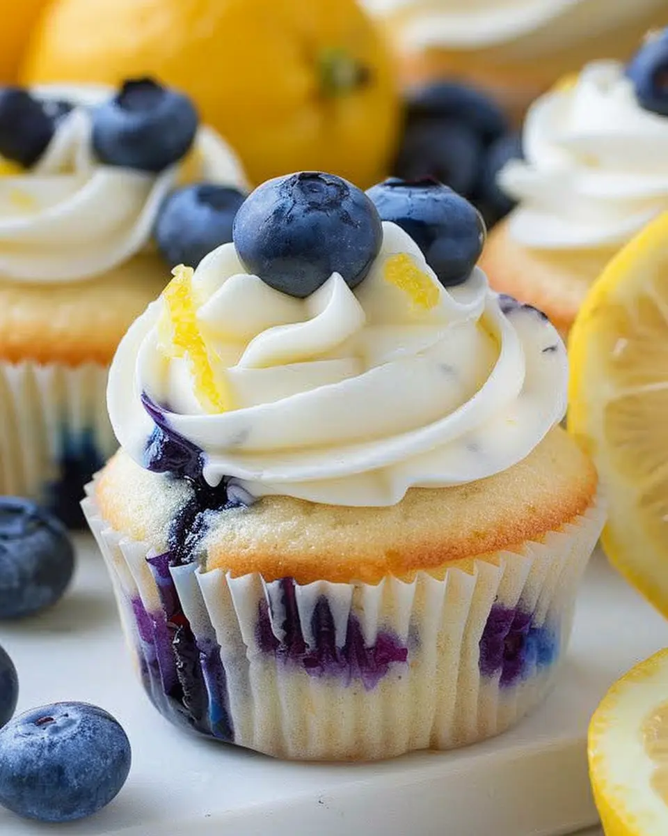 Lemon Blueberry Cupcakes: The Best Homemade Delight
