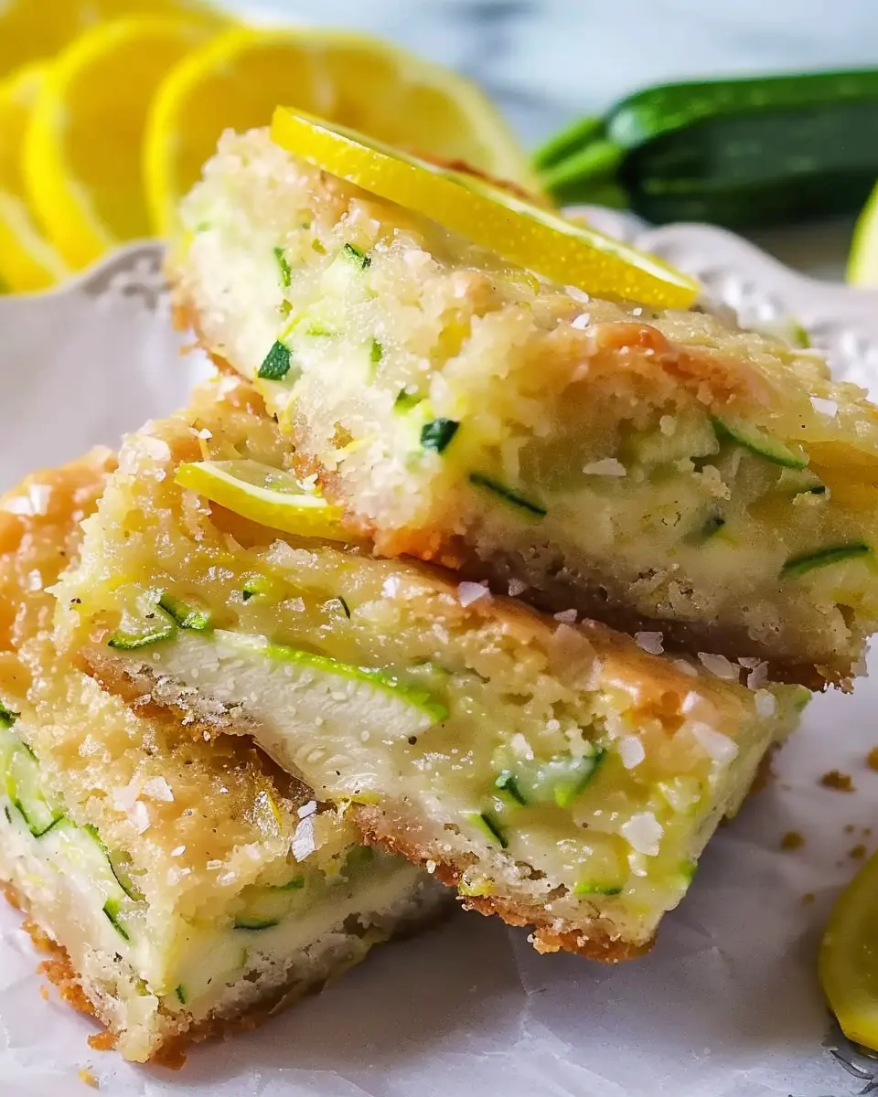 Lemon Zucchini Bars: The Best Tangy Treat for Your Family