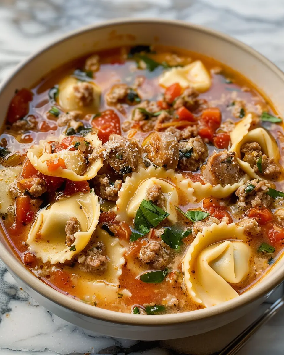 Italian Sausage Tortellini Soup: Best Comfort Food for Cozy Nights
