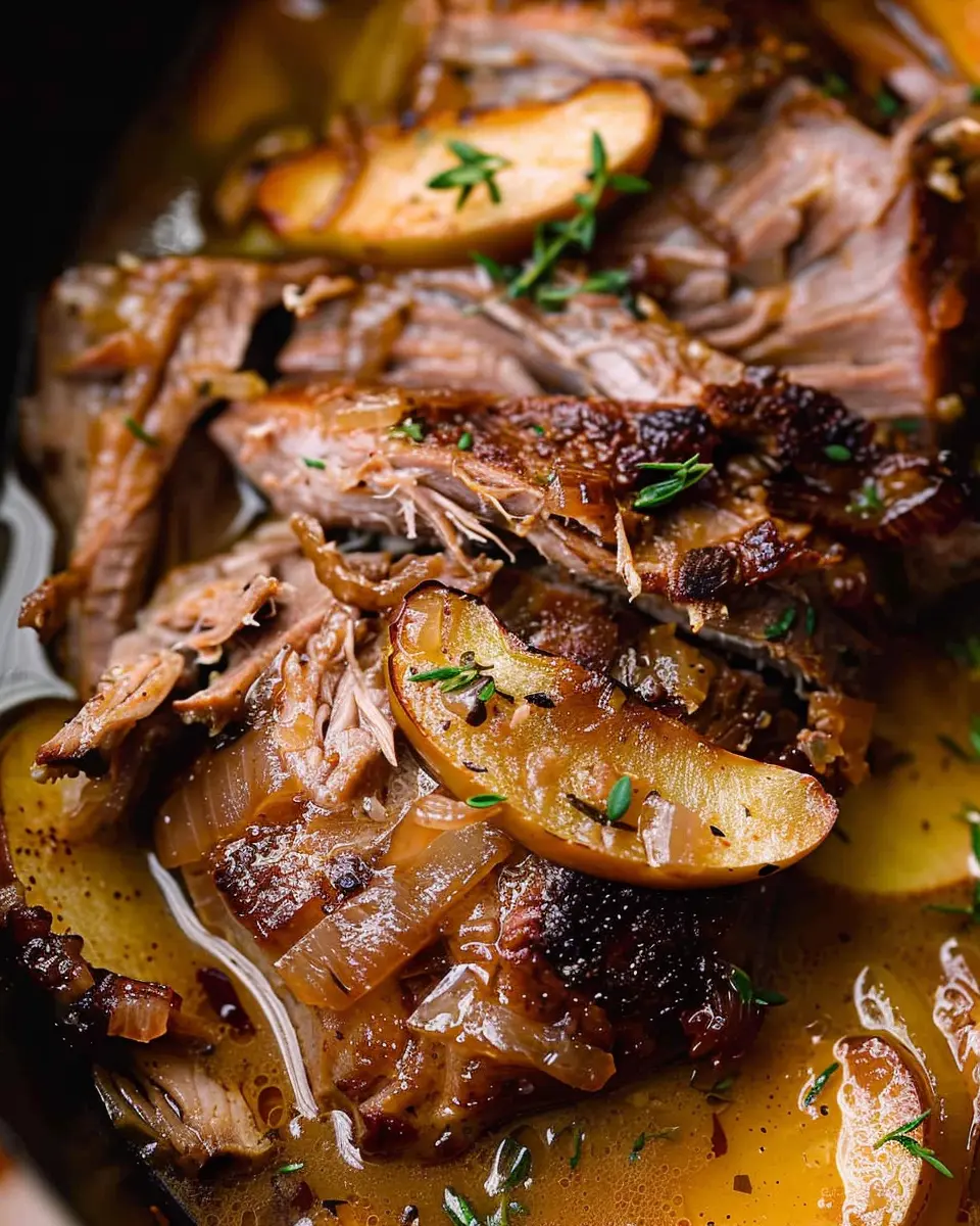 Apple Cider Braised Pork Shoulder: A Juicy Family Favorite Recipe