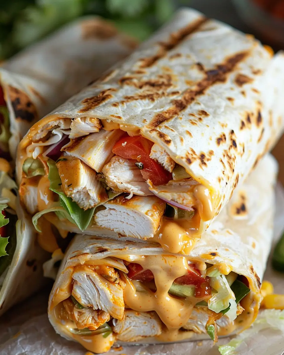 Chipotle Ranch Grilled Chicken Burrito: Easy and Flavorful Delight