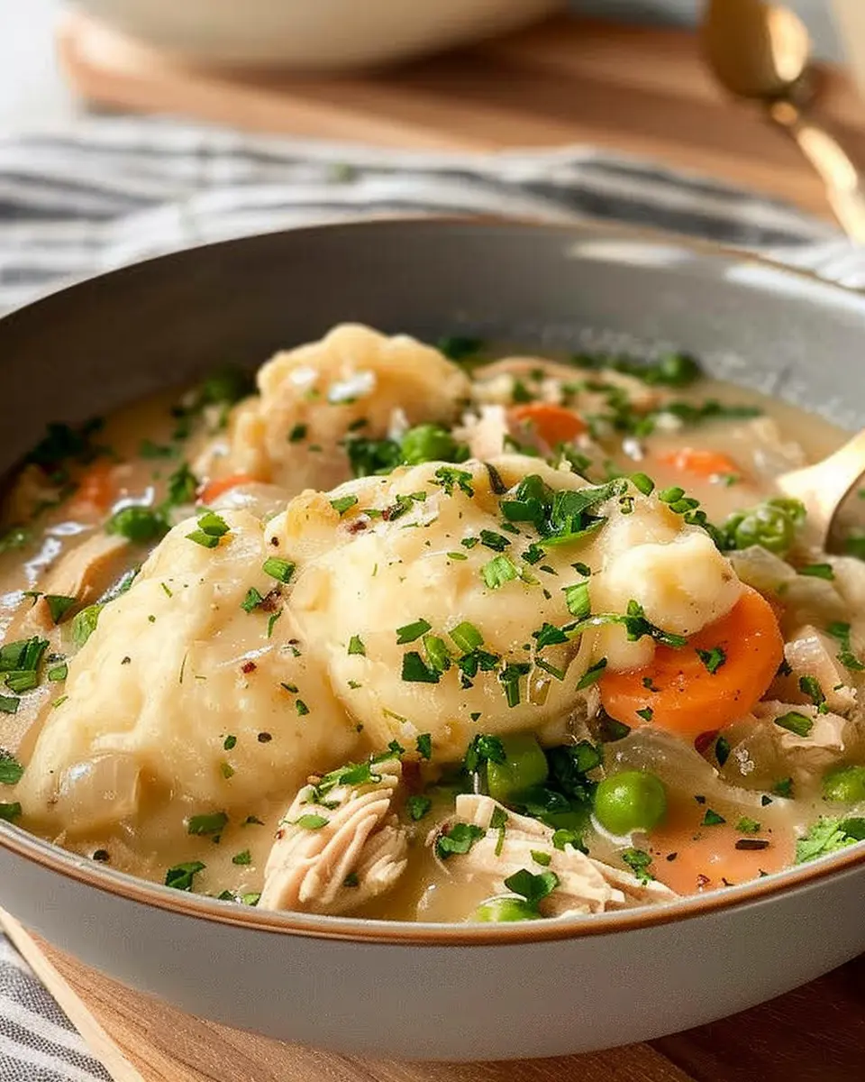 Slow Cooker Chicken and Dumplings: Easy Comfort Food Delight