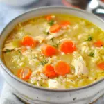 Easy Chicken and Rice Soup