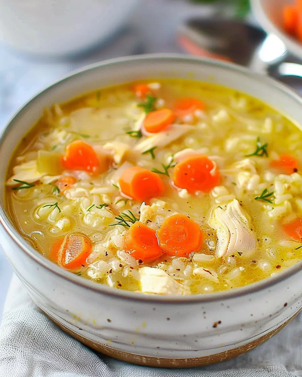 Easy Chicken and Rice Soup: A Cozy Comfort Food Delight