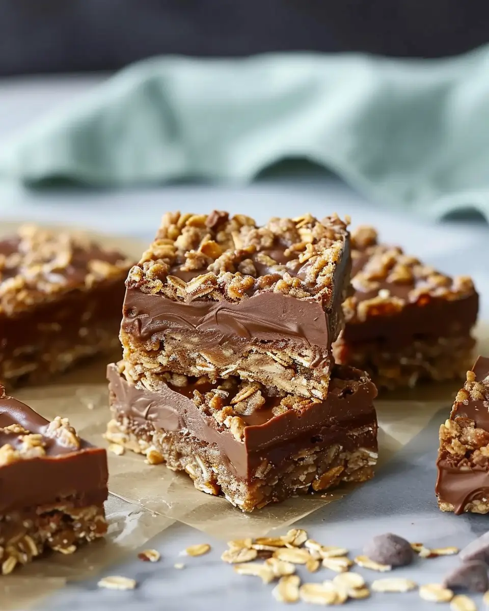 No-Bake Chocolate Oatmeal Bars: Easy Indulgence for Everyone