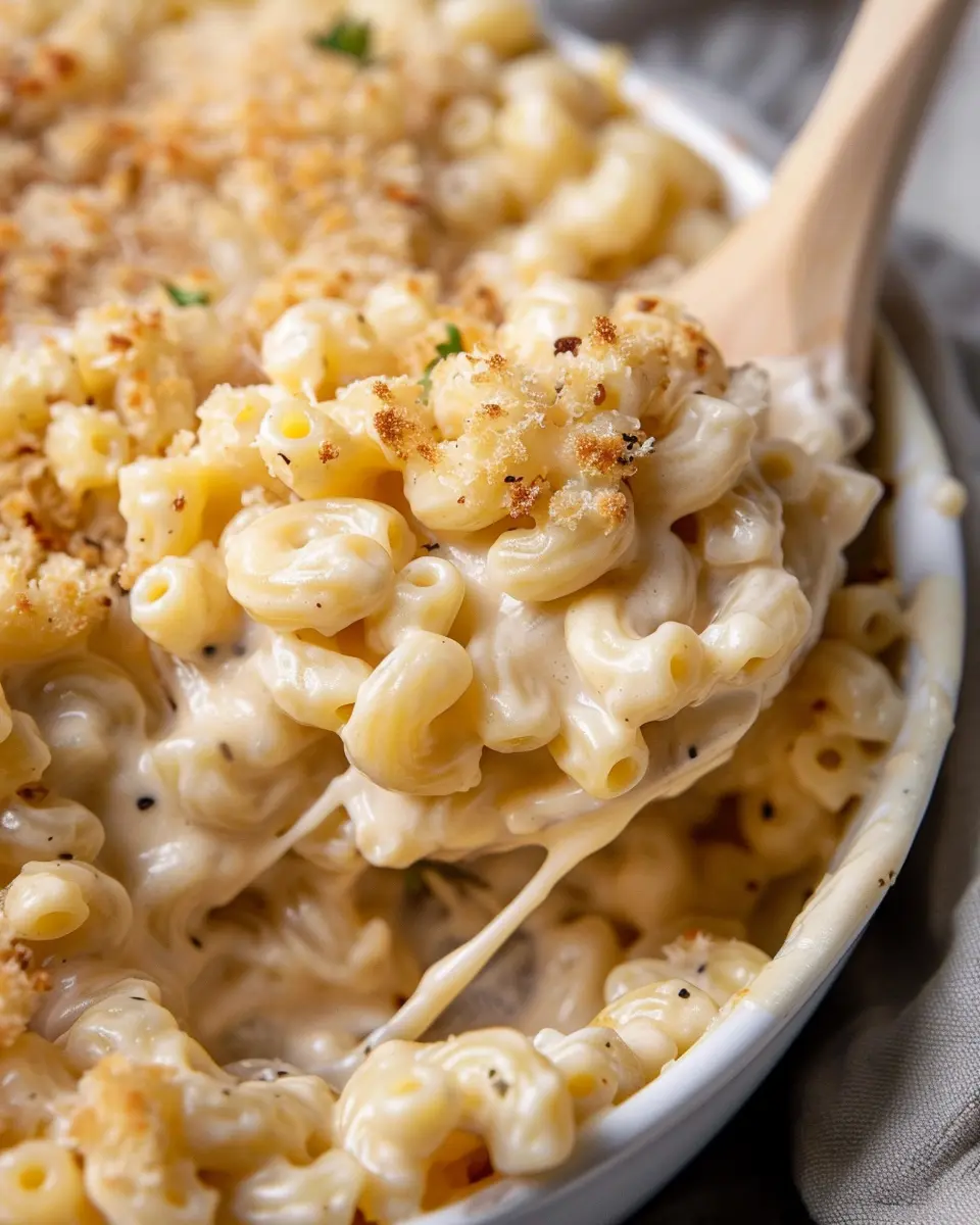 Boursin Mac and Cheese: Indulgent Comfort with Turkey Bacon