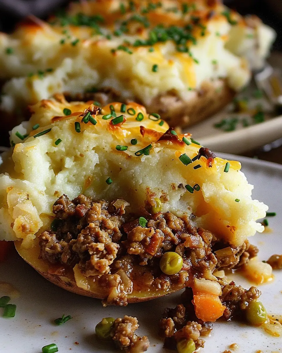 Shepherd’s Pie Baked Potato: A Cozy and Indulgent Twist