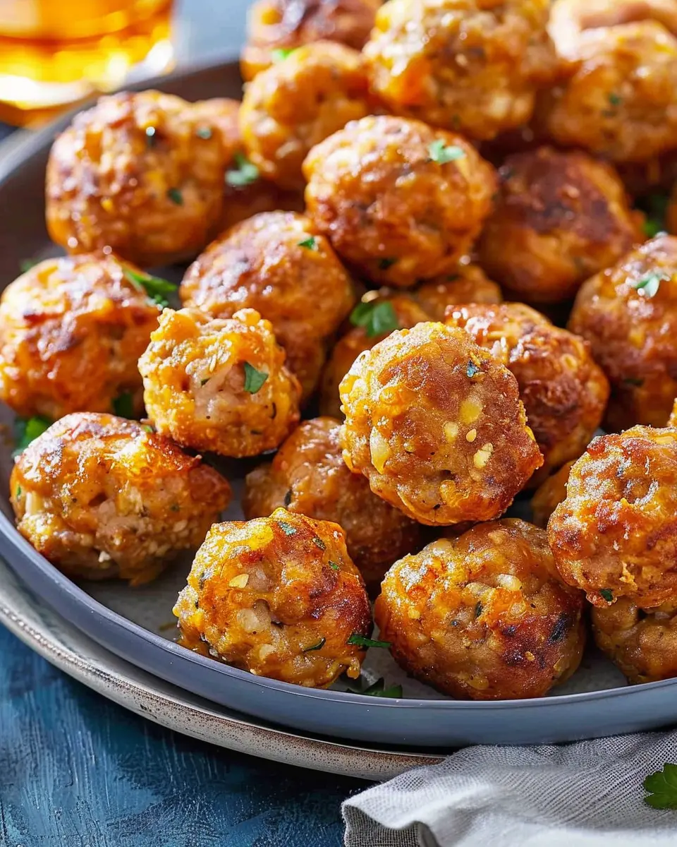 Original Sausage Balls: Easy, Delicious Recipe with Turkey Bacon