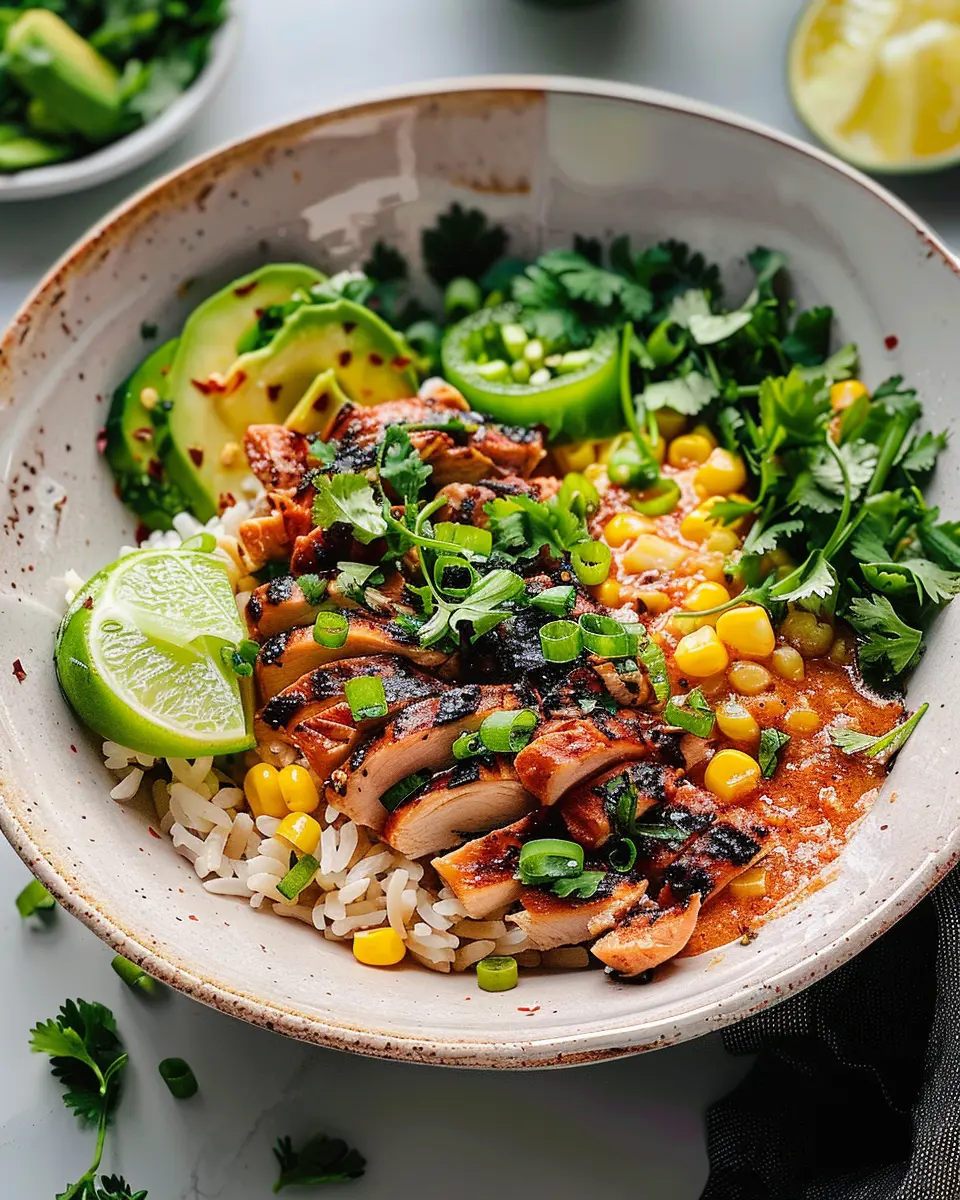 Street Corn Chicken Rice Bowl: Easy, Flavorful Weeknight Delight