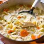 Easy Creamy Chicken Noodle Soup