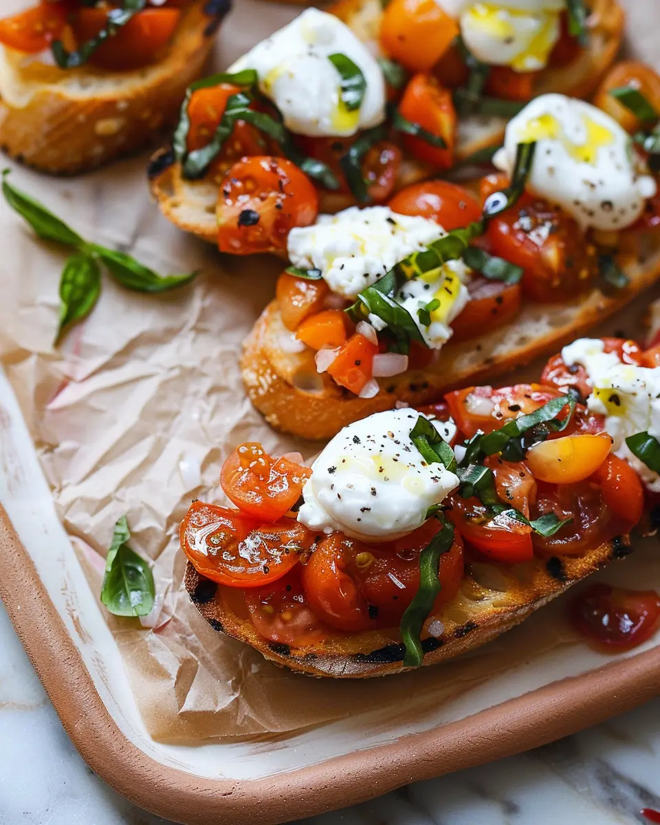 Burrata Bruschetta: Easy and Indulgent Twist on a Classic