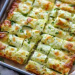 Cheesy Zucchini Breadsticks