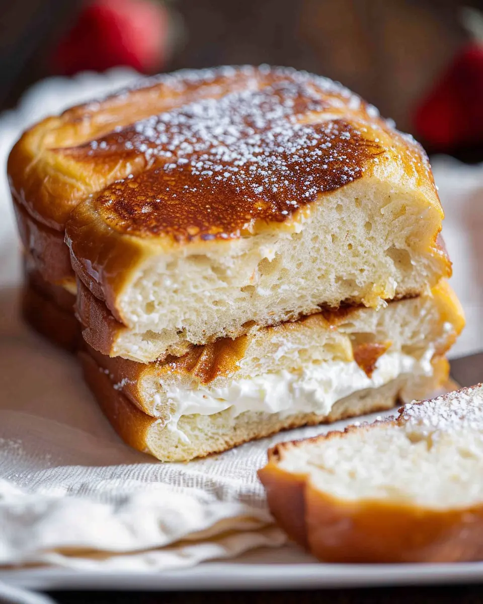 Churro Stuffed French Toast with Turkey Bacon: A Decadent Delight