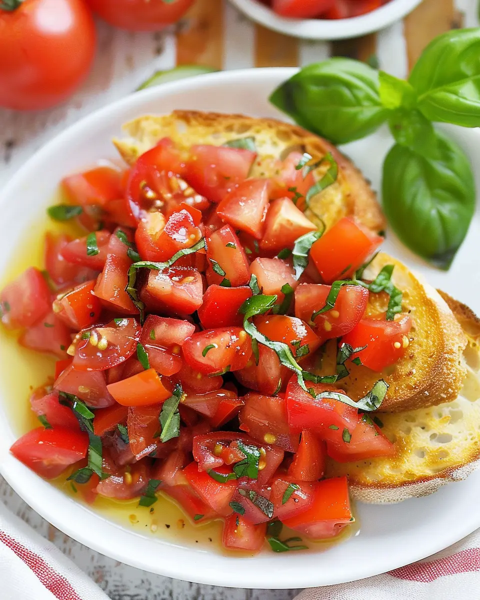 Bruschetta Dip: The Best Easy Recipe with Turkey Bacon and Chicken Ham