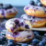 Fresh Baked Blueberry Donuts