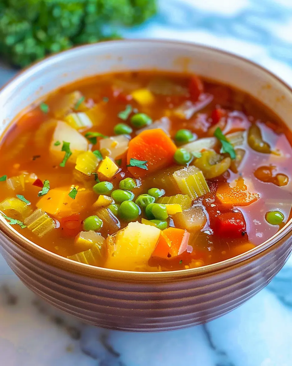 Vegetable Soup Recipe: The Best Comforting Bowl for Everyone