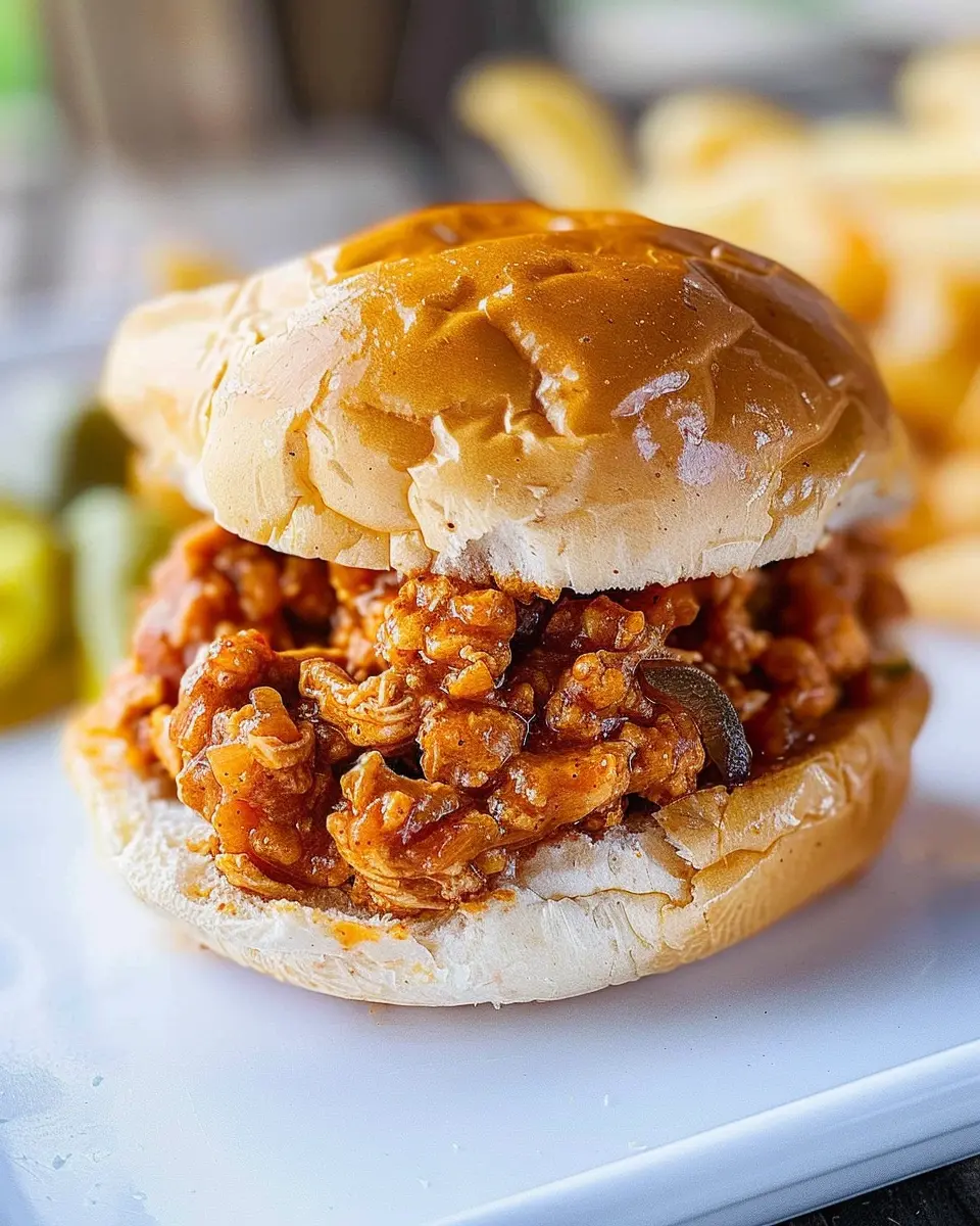 Delicious Cajun Chicken Sloppy Joes Recipe for a Flavorful Twist