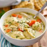 Comforting Chicken Dumpling Soup