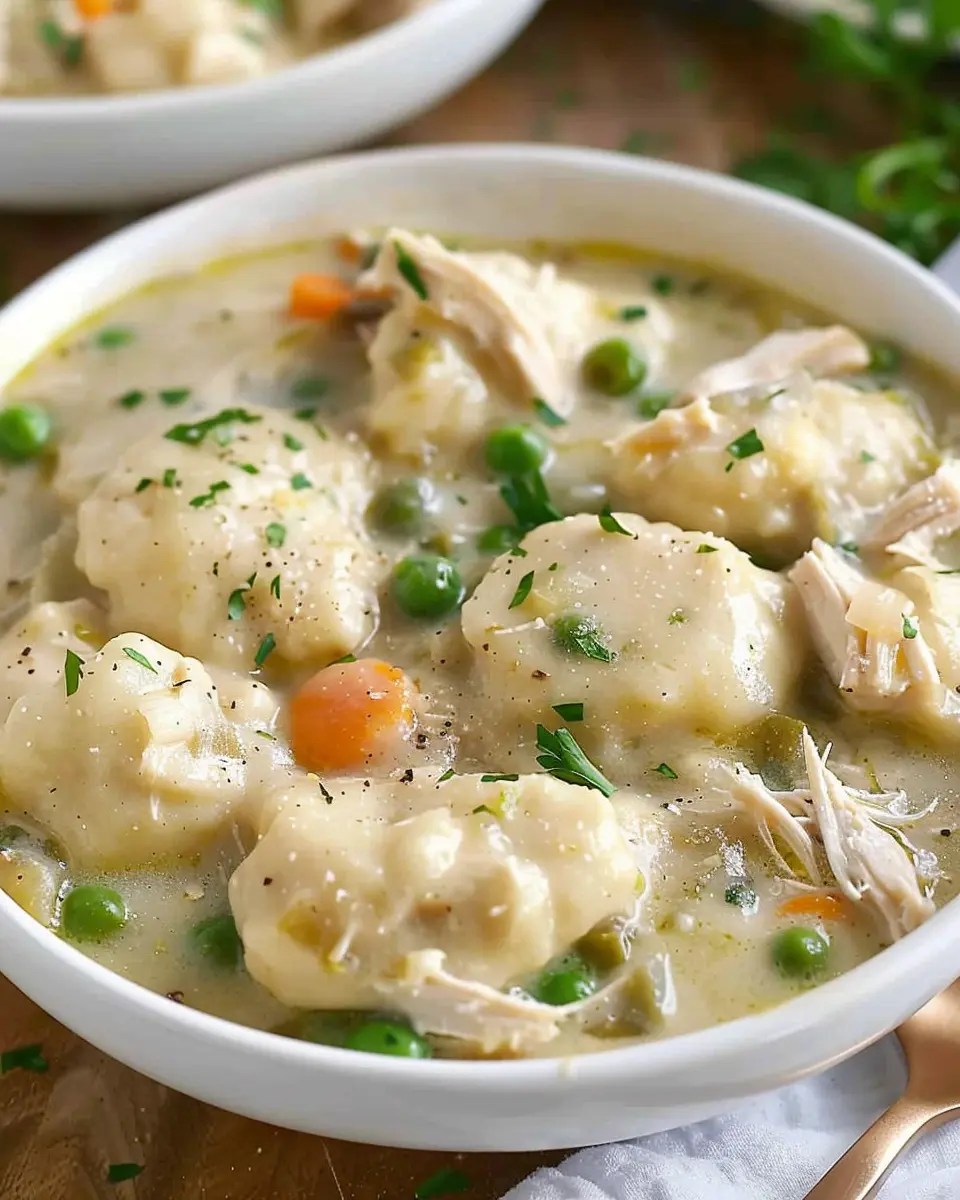 Crock Pot Chicken and Dumplings: Easy Comfort Food Delight