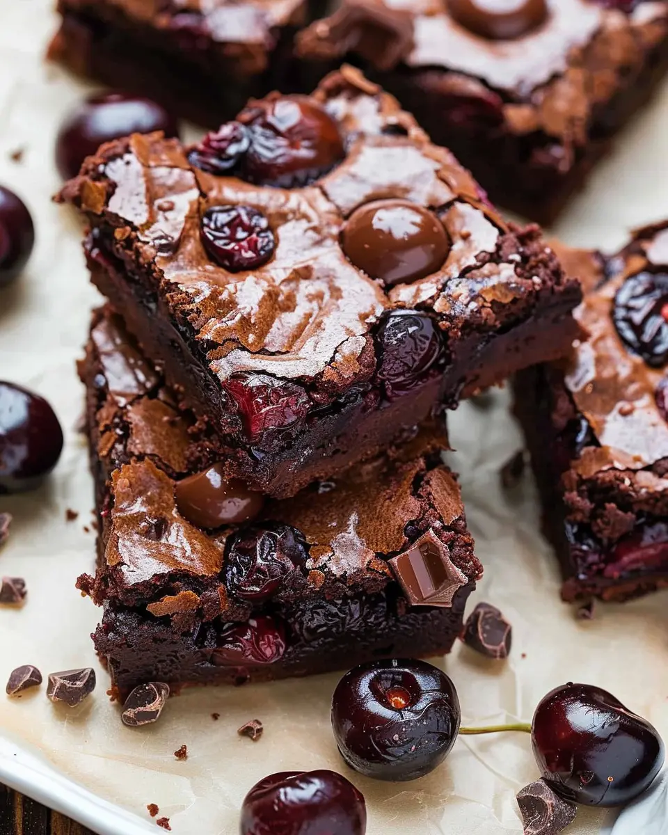 Roasted Chocolate Cherry Brownies: Indulgent Bliss for Home Bakers