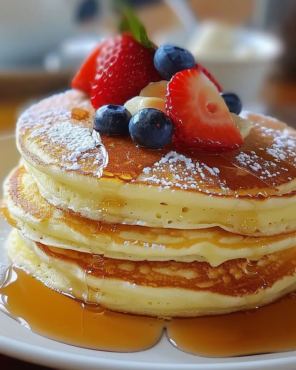 Fluffy Pancake Bliss: The Best Recipe with Turkey Bacon & Chicken Ham