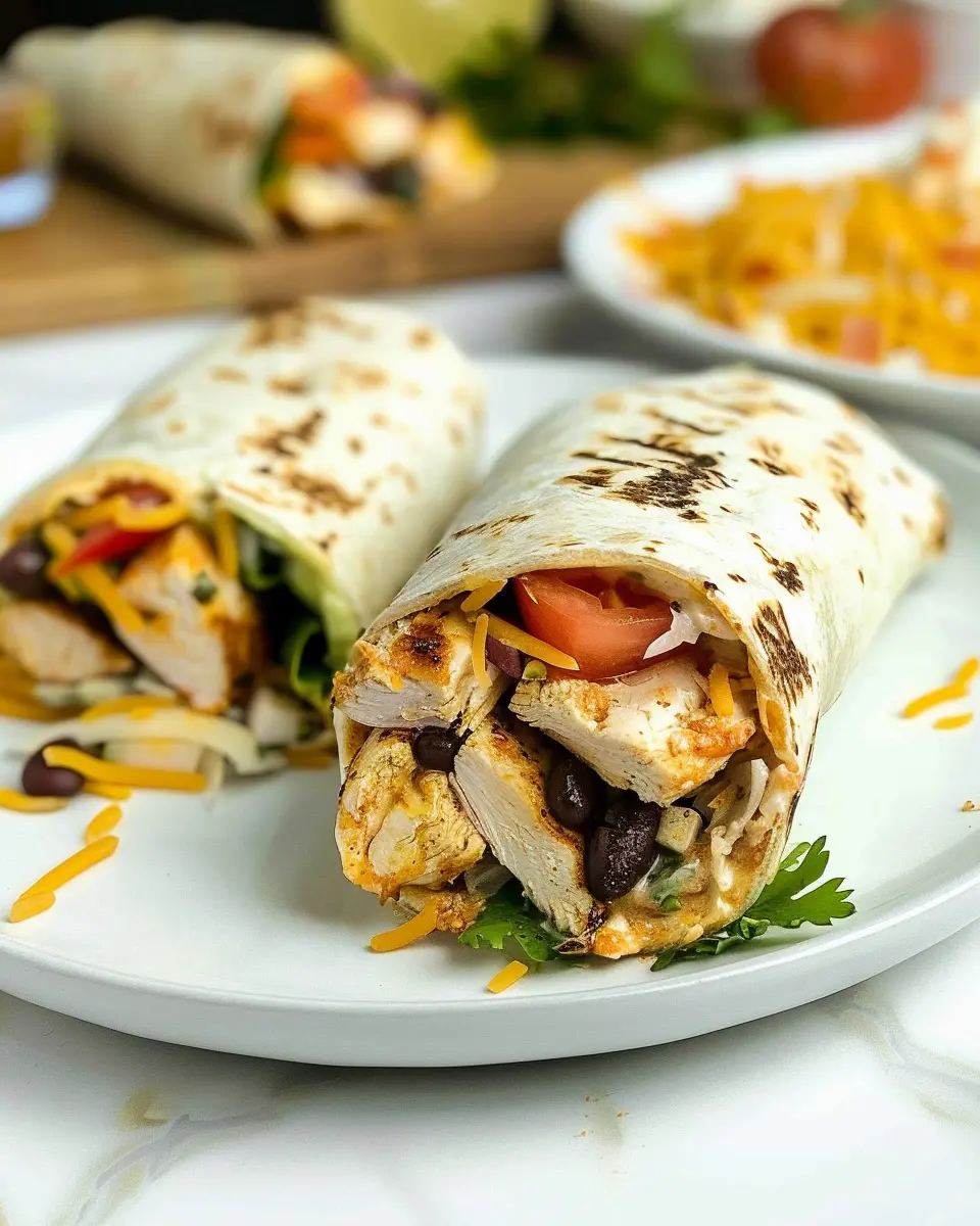 Chipotle Ranch Grilled Chicken Burrito: A Juicy Homemade Delight