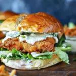 Crispy Chicken Caesar Sandwich