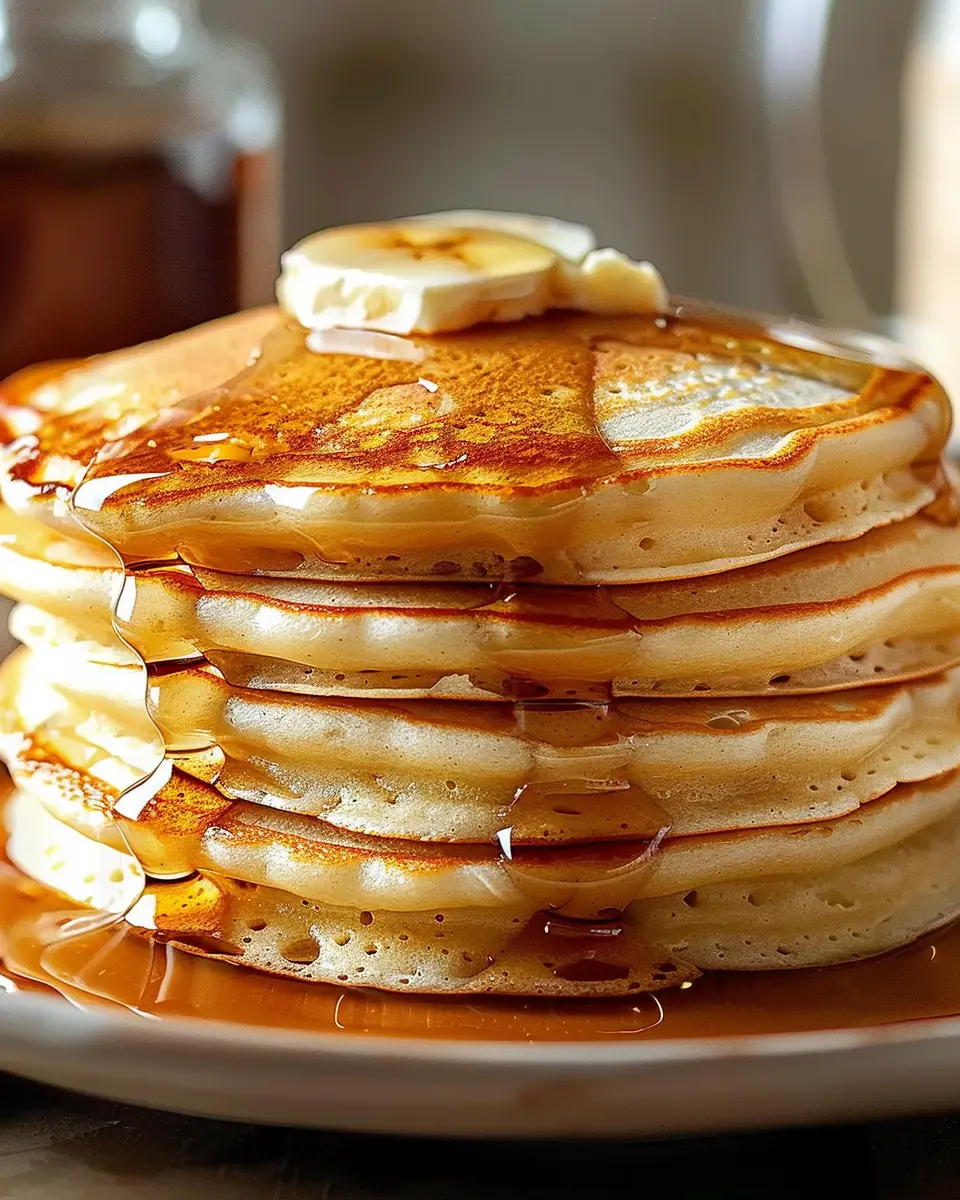 Old Fashioned Pancakes: Fluffy & Delicious with Turkey Bacon