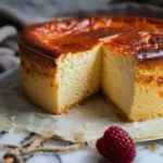 Loaf Pan Basque Cheesecake