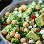 Chickpea, Avocado, & Feta Salad