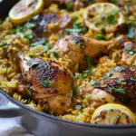 Moroccan Chicken & Rice