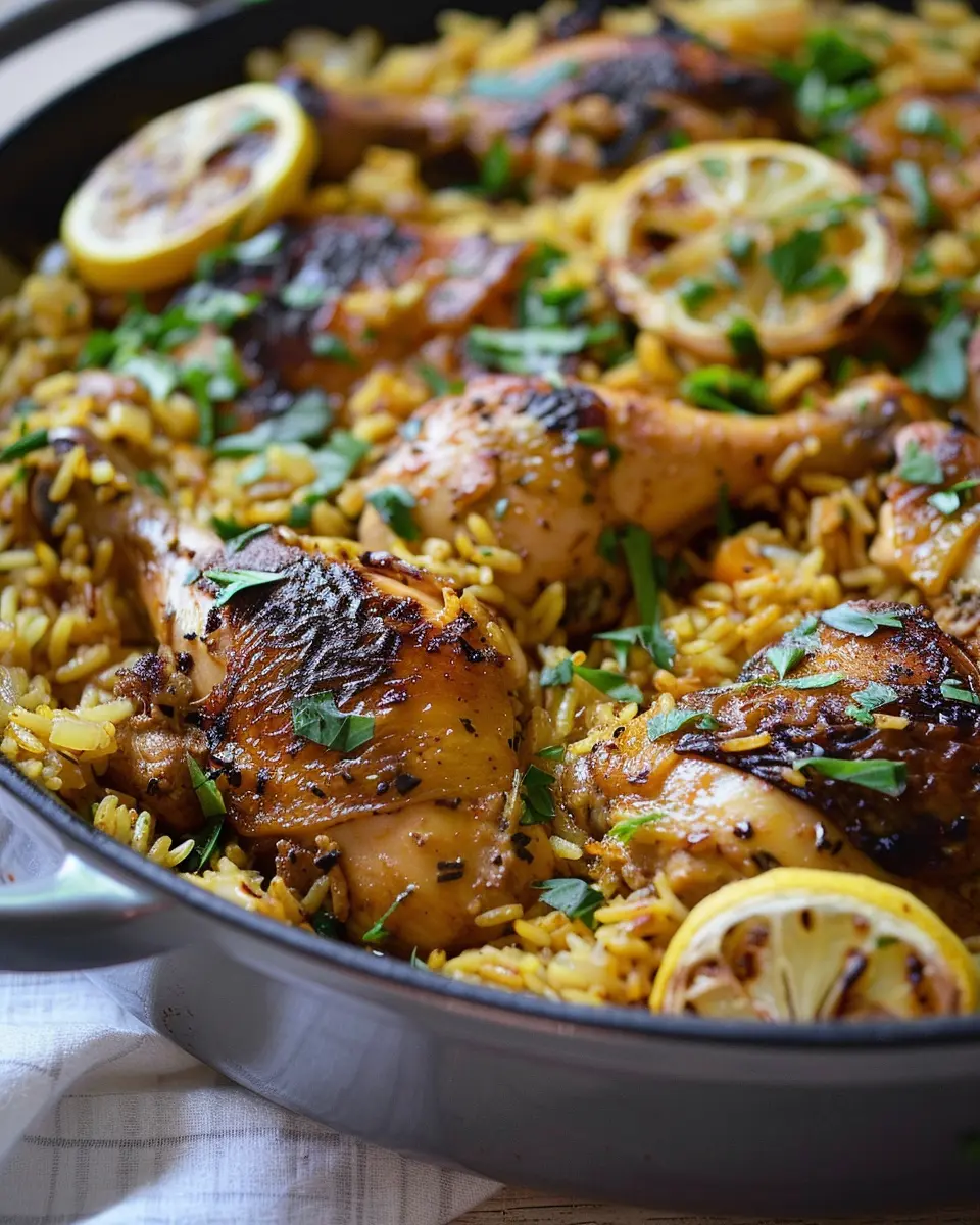 Moroccan Chicken & Rice: A Juicy Twist on Comfort Food