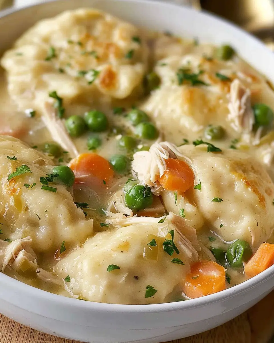 Crock Pot Chicken and Dumplings: Easy Comfort Food Delight
